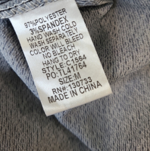 Umgee Womens SZ Med. Multi print tie waist dress front back V neck hi low boho - Picture 7 of 7